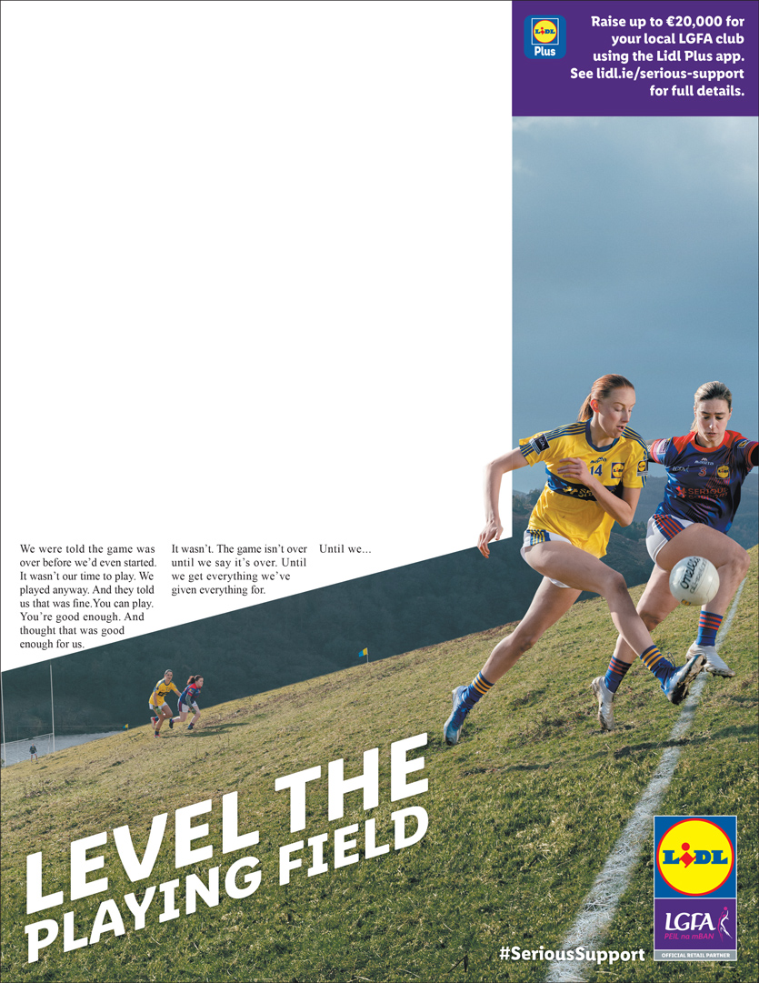Level the playing field - press