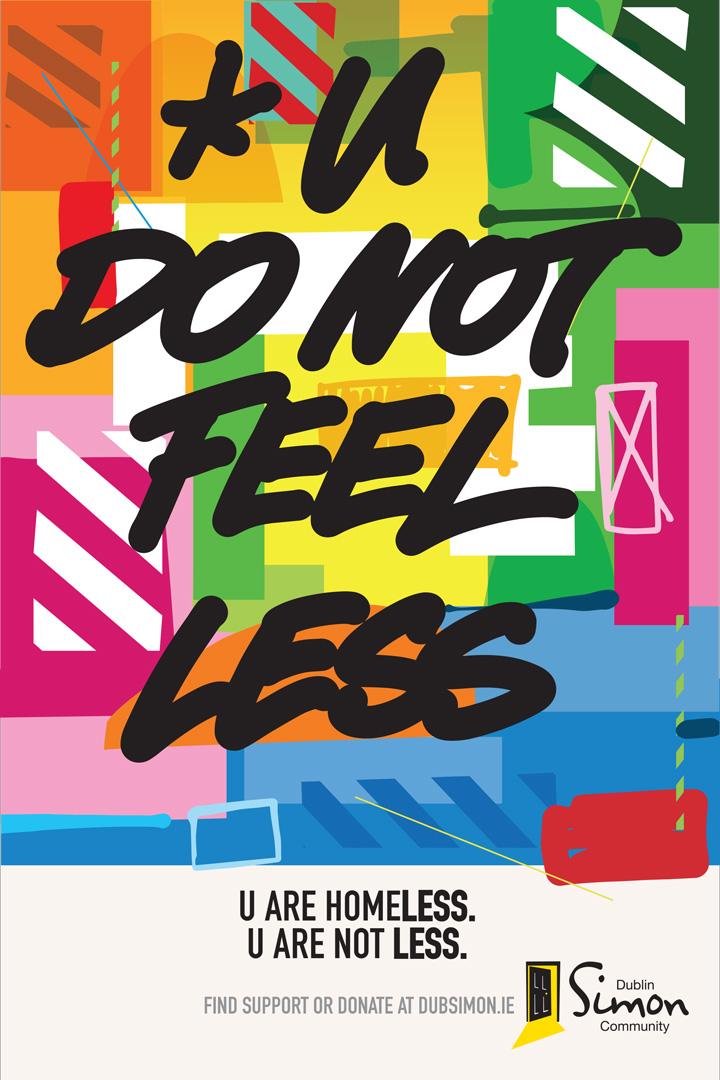 U do not feel less