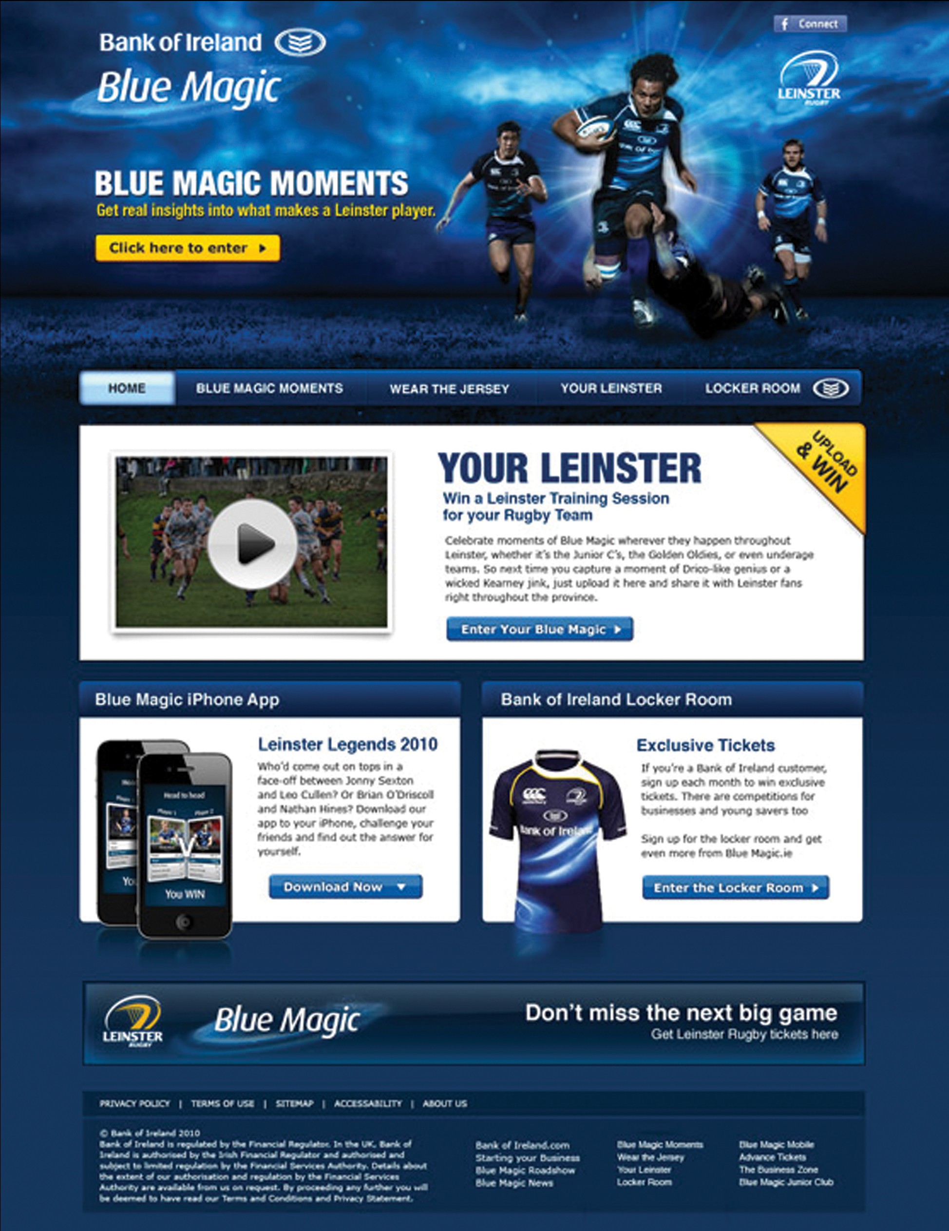 Blue Magic Homepage