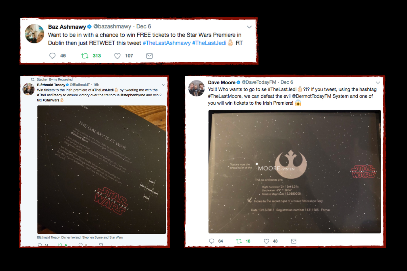 Star Wars Invites - Twitter Wars