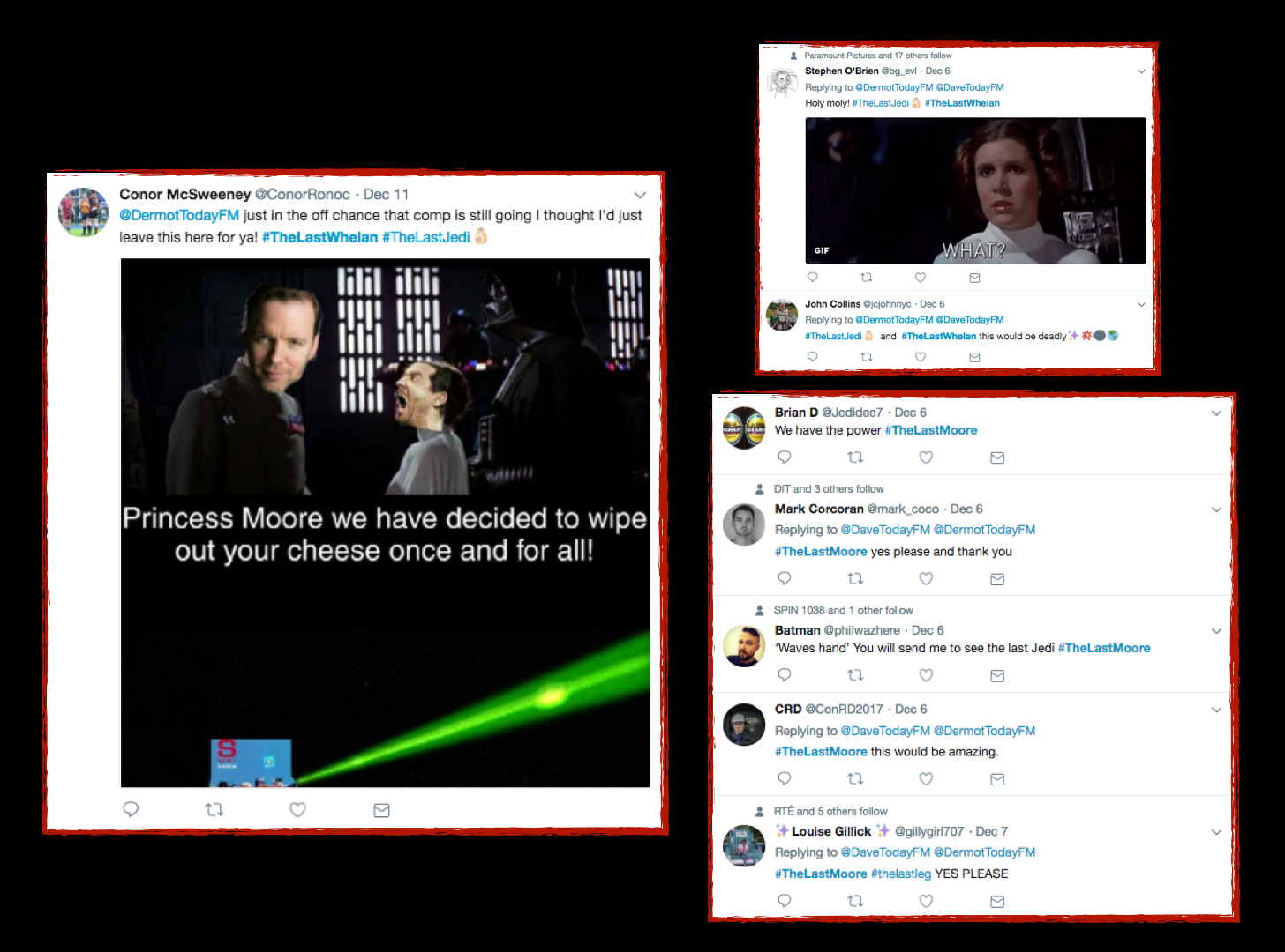 Star Wars Invites - Dermot & Dave's Twitter Wars 