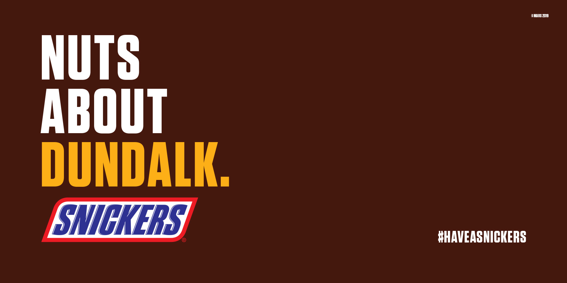 Snickers Dundalk 48 Sheet